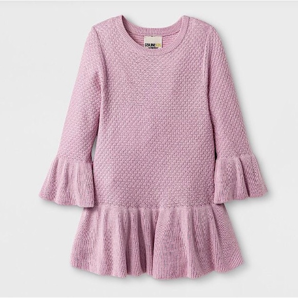 OshKosh B'gosh Other - 🔥3/$25 OshKosh | Genuine Kids Ruffle Pink Sweater
